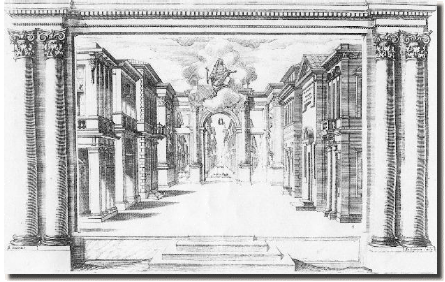 Incisione di François Collignon - Compianto su Alessio morto - II 10 (da Stefano Landi - Il Sant'Alessio - in Roma appresso Paolo Masotti 1634 - codice BAV Barberini N. XIII.199) lareligione