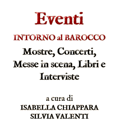 Eventi INTORNO al BAROCCO