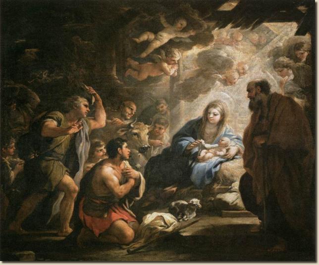 3-Luca Giordano Adorazione dei pastori Musée du Louvre 1688