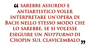 sarebbe assurdo e antiartistico voler